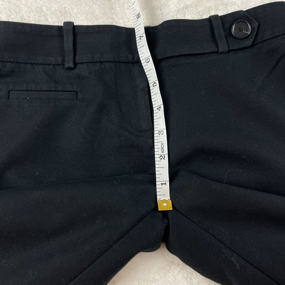 Ann Taylor‎ Loft Marisa Straight Leg Trouser Pants Womens Petite Size 0P Black - Picture 6 of 11